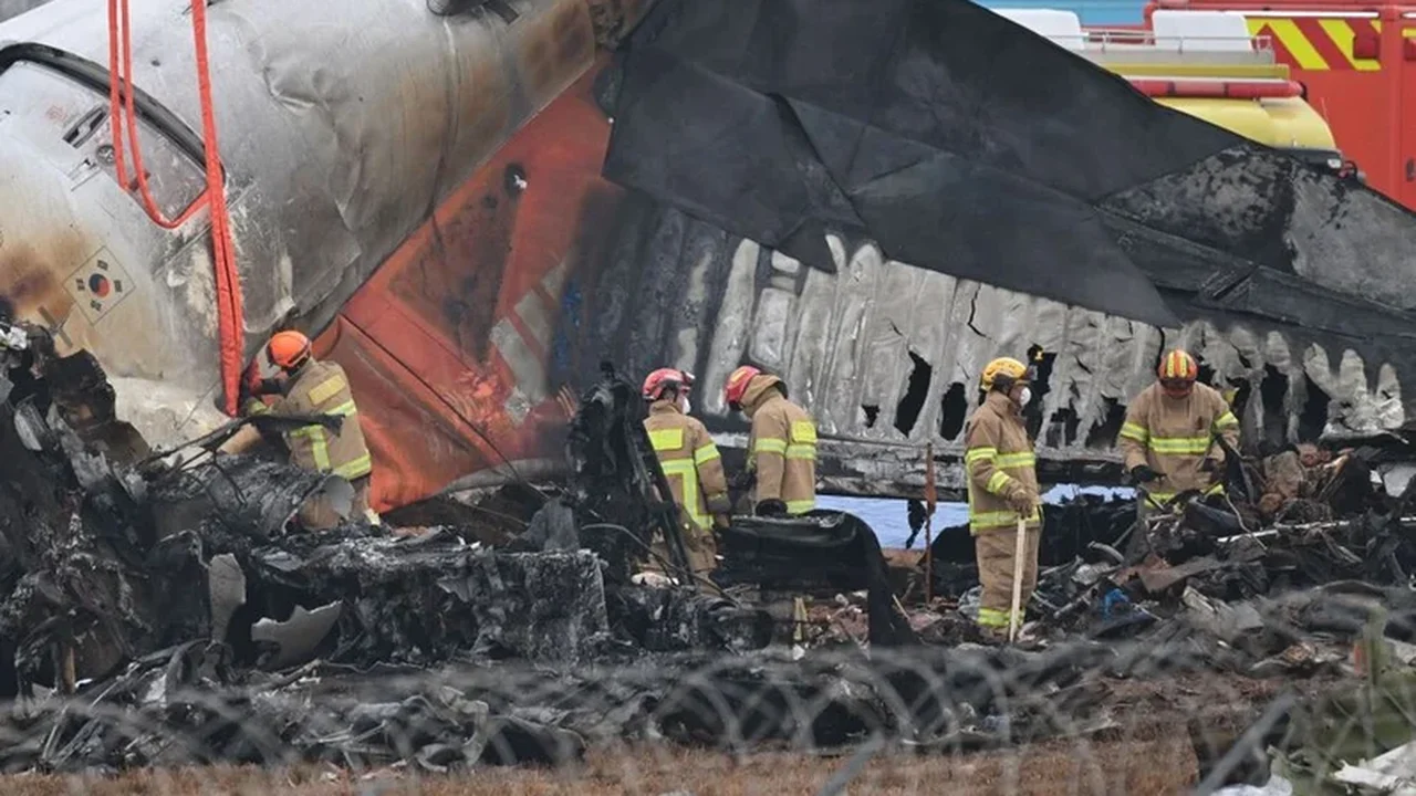 Caixa preta de avião que caiu na Coreia do Sul em dezembro não registrou minutos finais