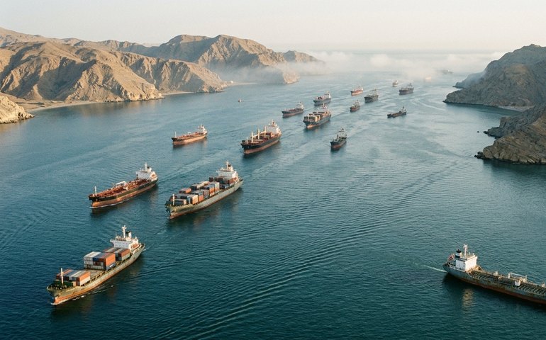 Irã e Omã estudam cobrança de taxas sobre navegação no Estreito de Ormuz