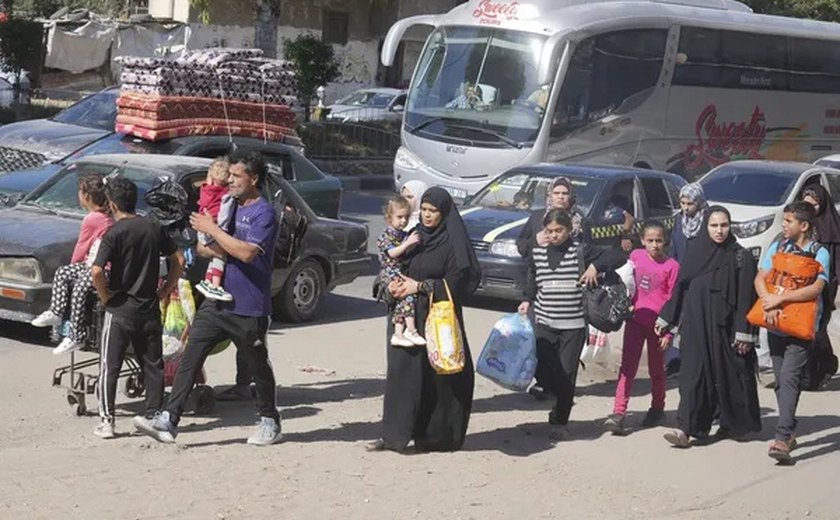 Alojados perto da fronteira, 
brasileiros aguardam sinal verde do Egito para sair de Gaza