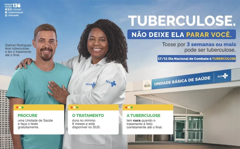 Secretaria de Saúde de Penedo alerta a população sobre a importância do combate à tuberculose