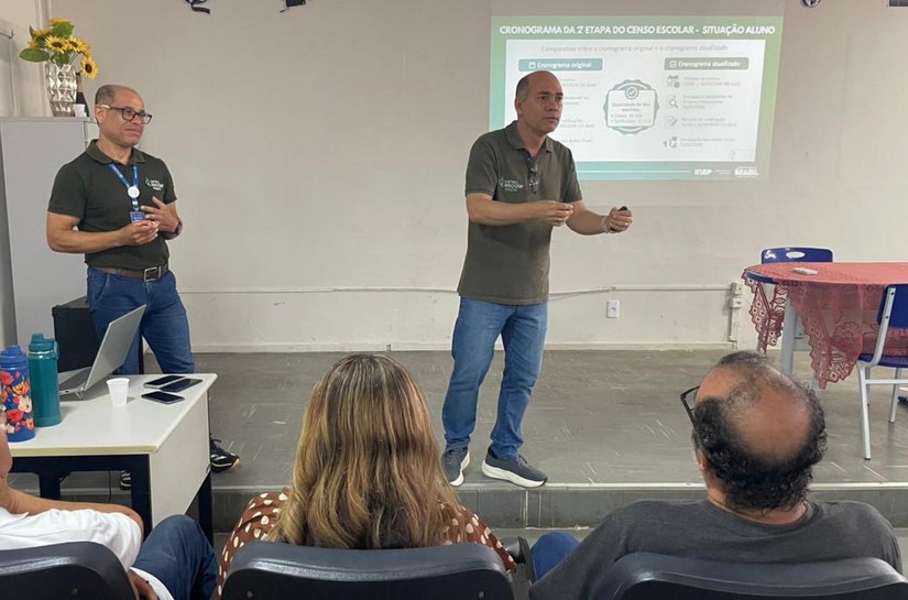 Treinamento orienta secretários escolares sobre a segunda etapa do Censo Escolar no Cepa