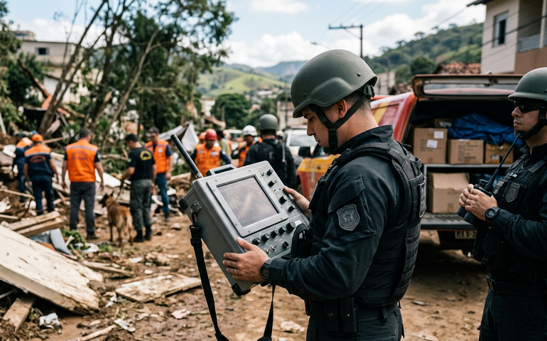 Aparelho que capta sinal de celular em presídio é usado em buscas em Juiz de Fora