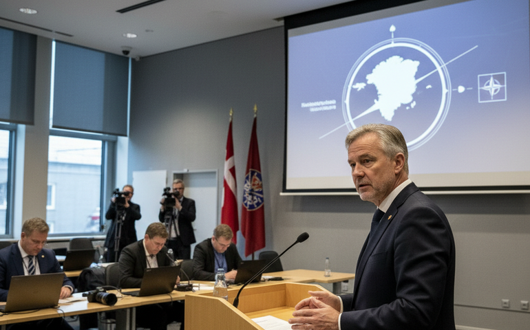 Premiê da Groenlândia reforça vínculo com Dinamarca e destaca papel da Otan na defesa