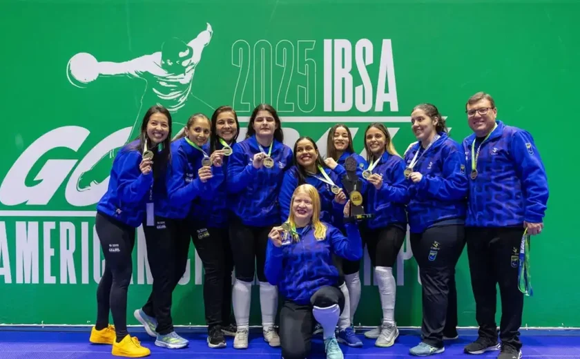 Brasil é campeão das Américas no goalball masculino e no feminino