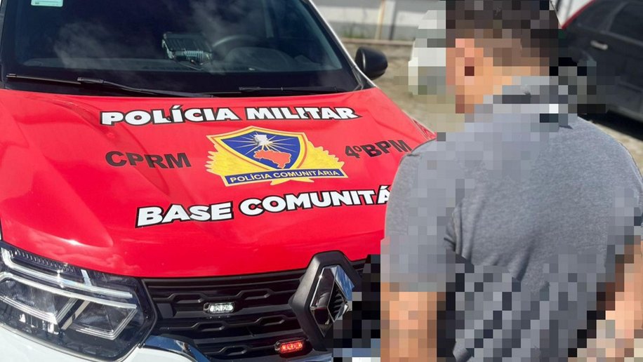Após denúncia de perturbação, foragido da justiça por homicídio é preso no Clima Bom