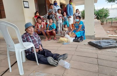 Casa de Passagem de Palmeira acolhe grupo de venezuelanos 