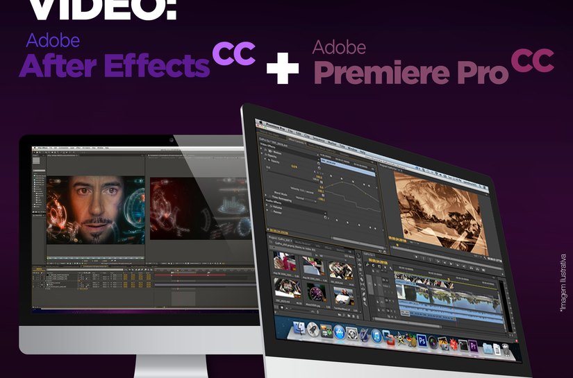 Matrículas para Curso Adobe cc Vídeo: Premiere, Pro e After Effects