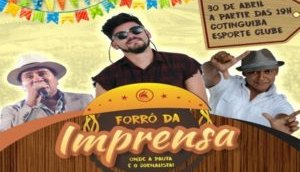 forró da imprensa 