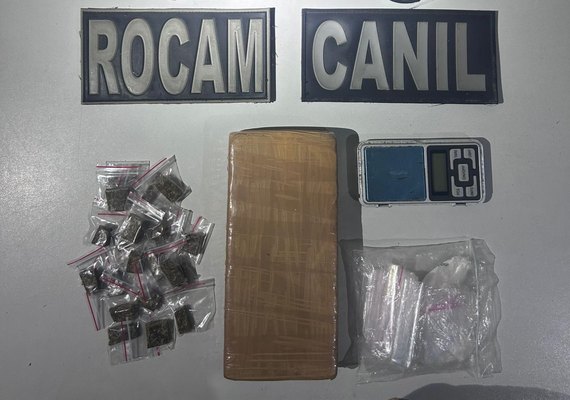 Suspeito de tráfico é preso durante abordagem em Arapiraca