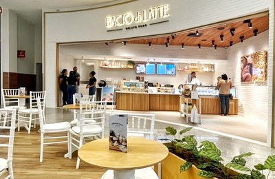 Parque Shopping inaugura primeira unidade da gelateria Bacio di Latte em Alagoas