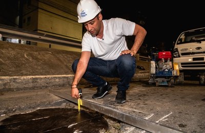 Em um mês, Operação Tampa Bueiro alcançou 117 tampas de bueiro niveladas