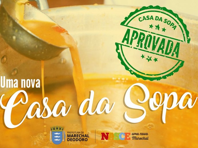 Prefeito Cacau garante construção de nova Casa da Sopa em Marechal