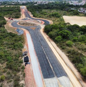 Obras na Linha Verde avançam com múltiplas frentes de serviços e alcançam 62% de execução