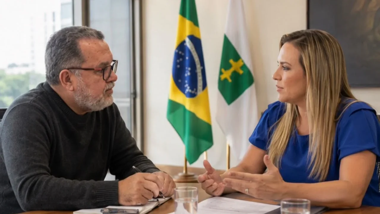 Reunião com a governadora