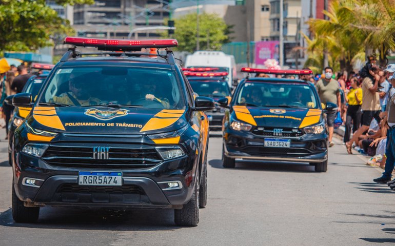 Agentes da SMTT participam de comemoração do bicentenário da Independência
