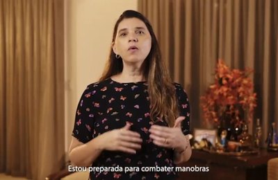 Vídeo: Jó reafirma pré-candidatura majoritária, defende PSDB e diz que não será calada 