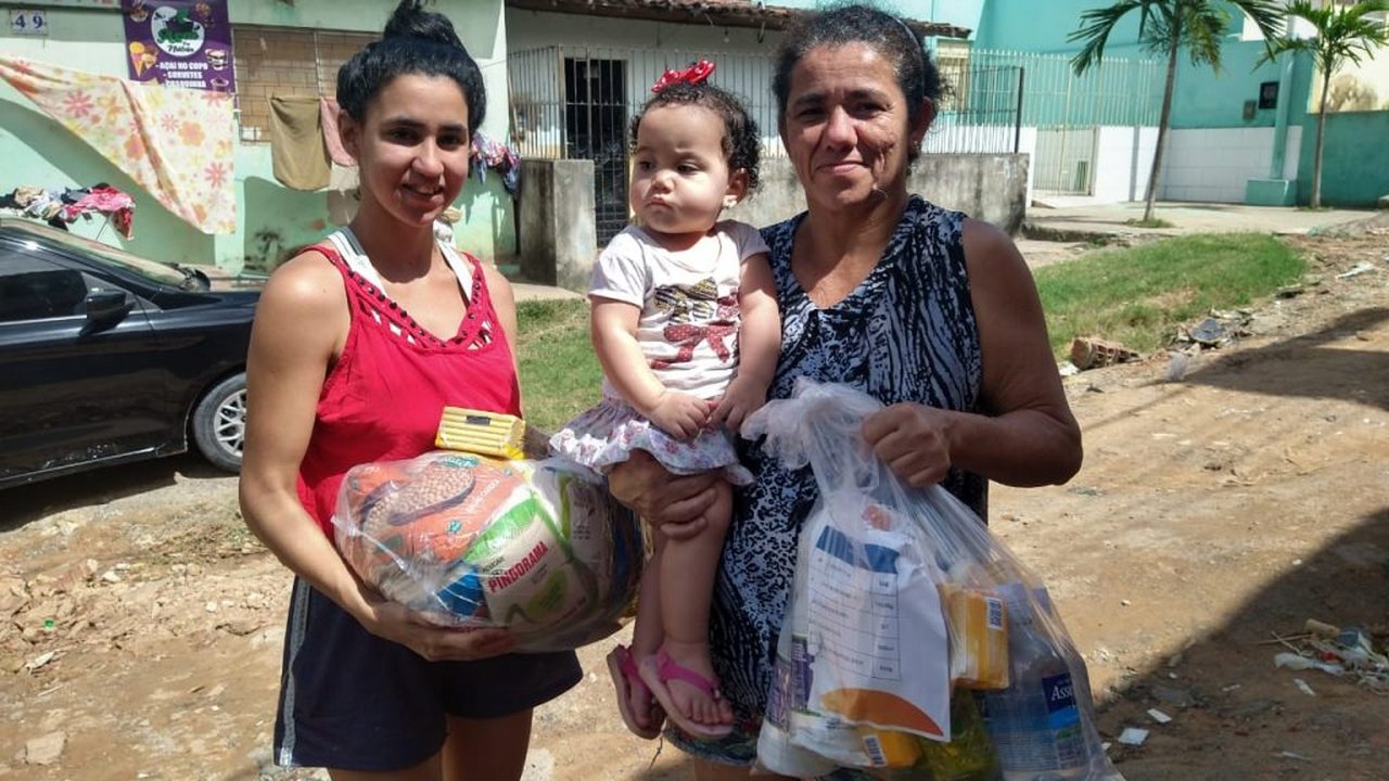 Famílias do Criança Feliz recebem kits de higiene do Unicef