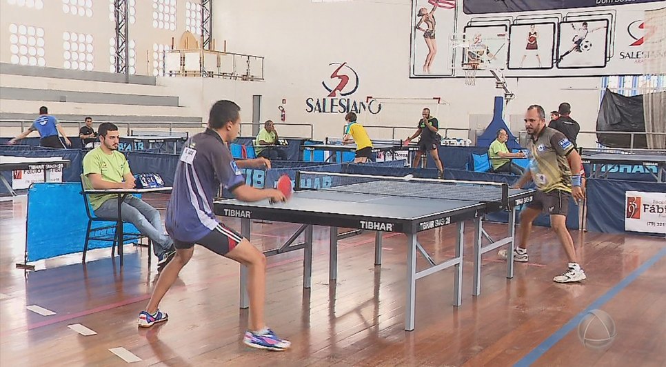 Federação de Tênis de Mesa de Sergipe reúne competidores em disputa estadual 