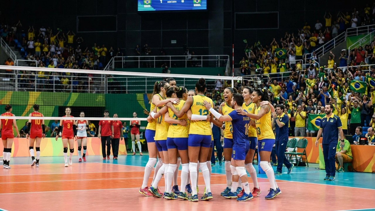 Brasil supera a China e mantém invencibilidade na Liga das Nações feminina