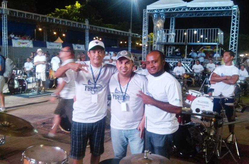 Encontro de bateristas reúne músicos na Pajuçara