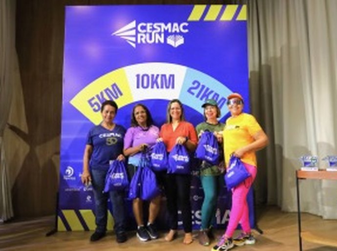 Cesmac Run tem inscrições esgotadas e inicia entrega de kits com sucesso absoluto