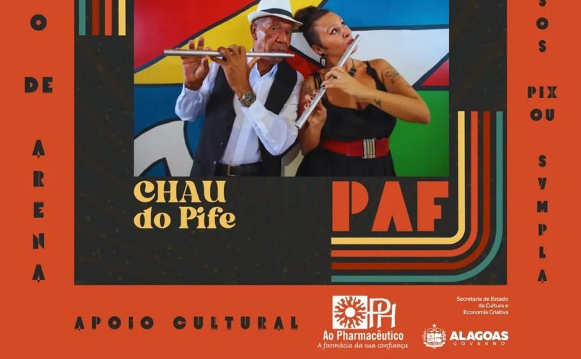 Projeto PIF PAF chega ao Teatro de Arena com Ana Gal e Chau do Pife