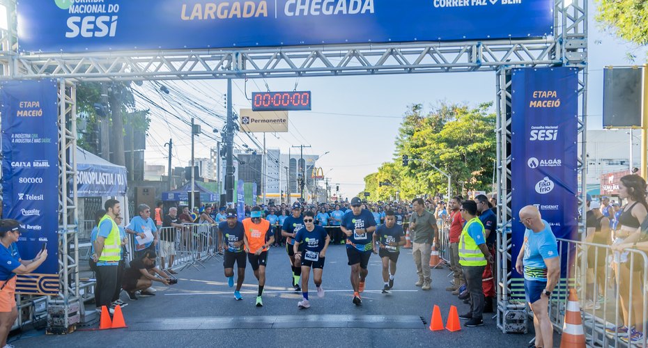 Corrida Nacional do Sesi reforça inclusão e garante participação de pessoas com deficiência