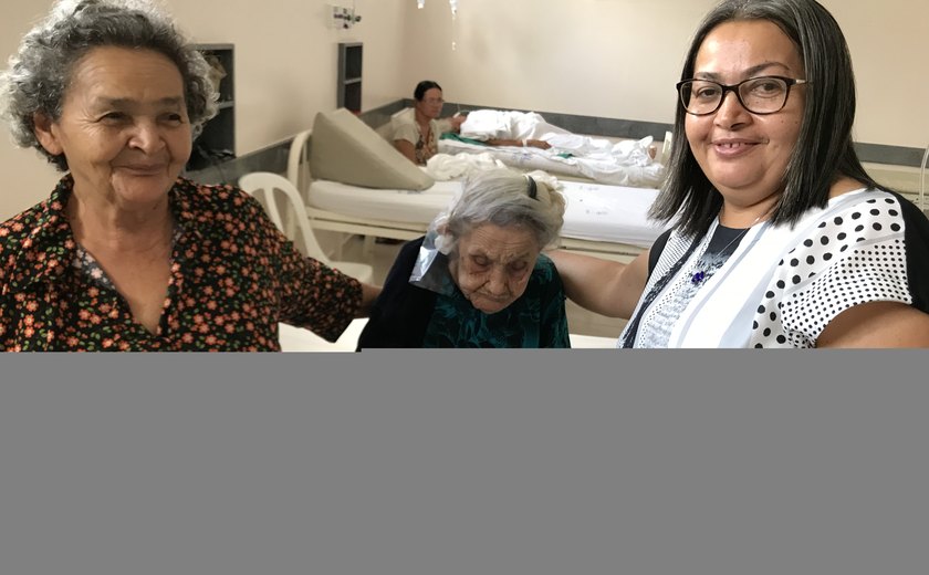Aos 103 anos, mulher faz a sua primeira cirurgia no Hospital Regional