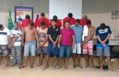 Operação prende suspeitos de tráfico de drogas, assaltos e homicídios