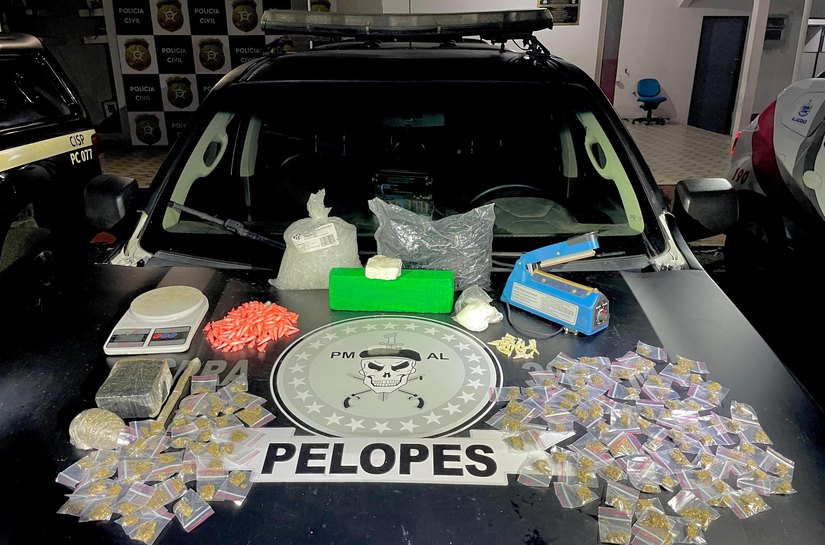 Em uma semana, PM retira das ruas 31 armas de fogo e mais de 19 quilos de drogas