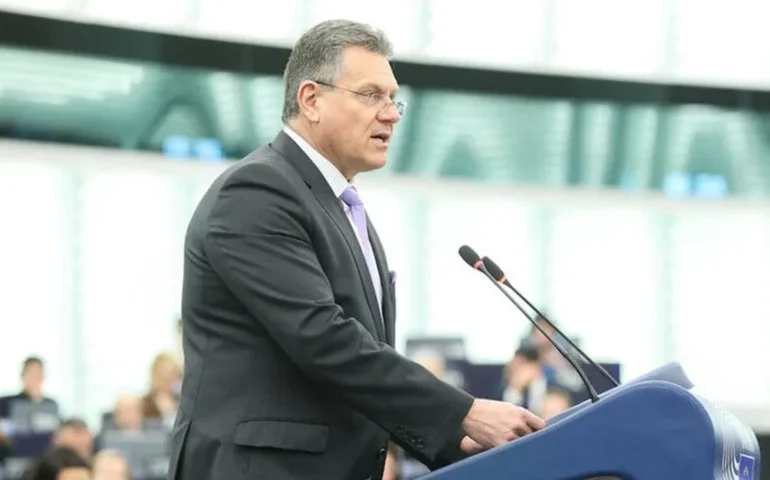 'Espero alcançar resultado satisfatório em negociações com EUA', diz Sefcovic