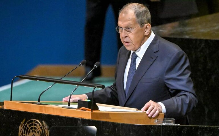 Principais declarações de Lavrov na Assembleia Geral da ONU: