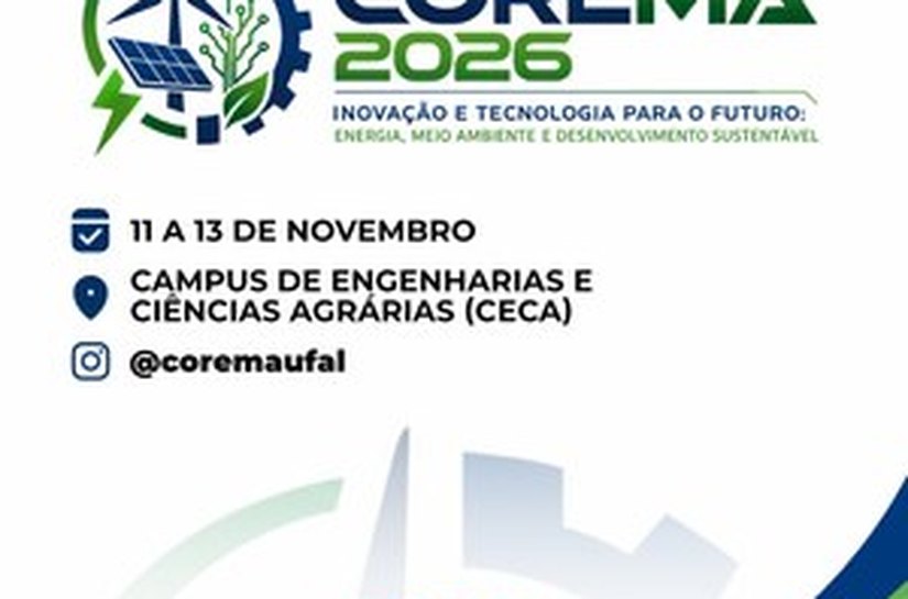 Ufal sedia congresso de recursos energéticos e debate energia, inovação e sustentabilidade