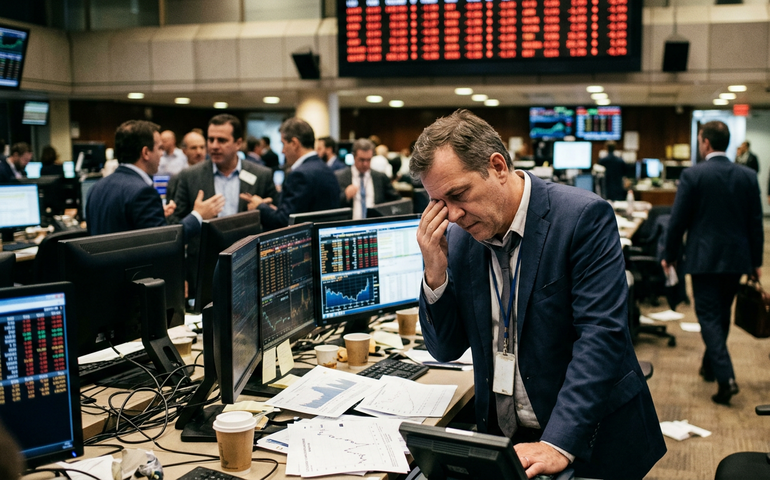 Fechamento do mercado financeiro