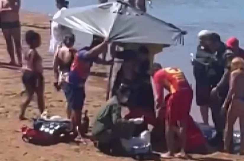 Mulher morre ao passar mal na Praia da Sereia