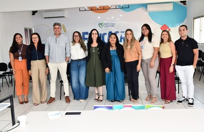 Coruripe recebe comitiva de educadores de Rio Largo para conhecer práticas e estruturas da rede municipal
