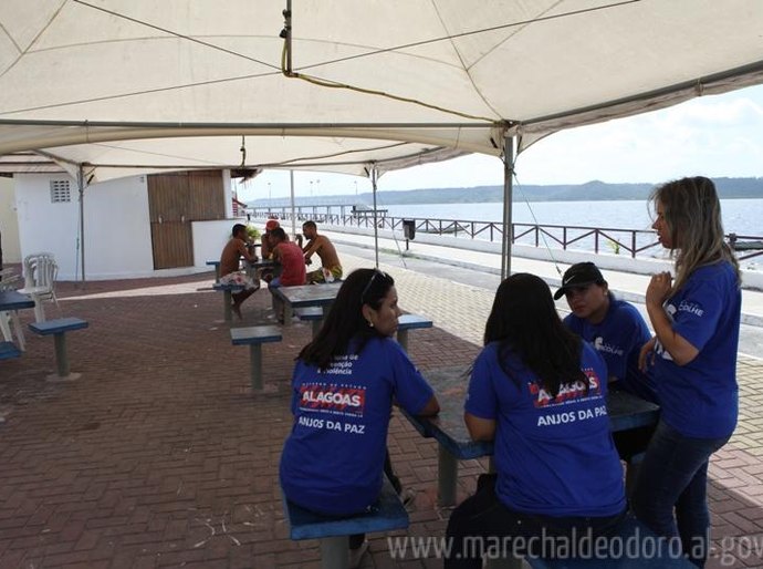 Marechal Deodoro recebeu o projeto anjos da paz