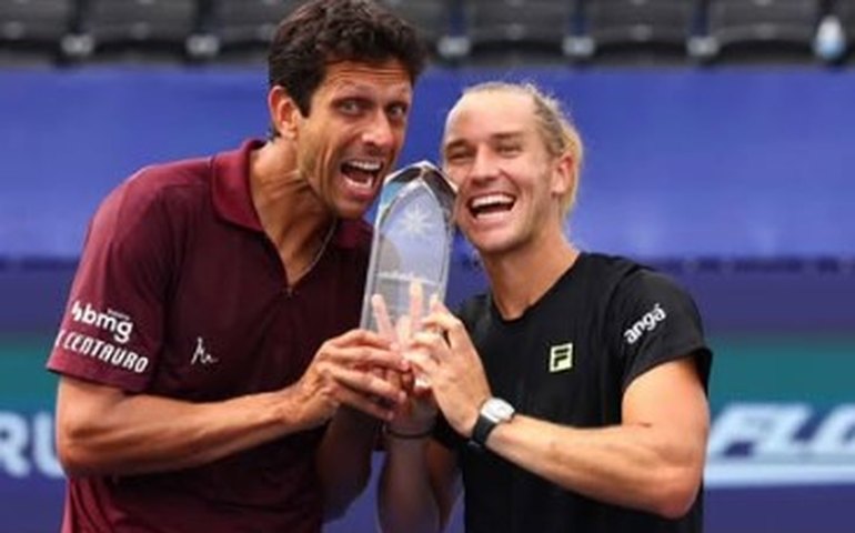 Marcelo Melo e Rafael Matos são campeões do ATP 250 de Winston-Salem