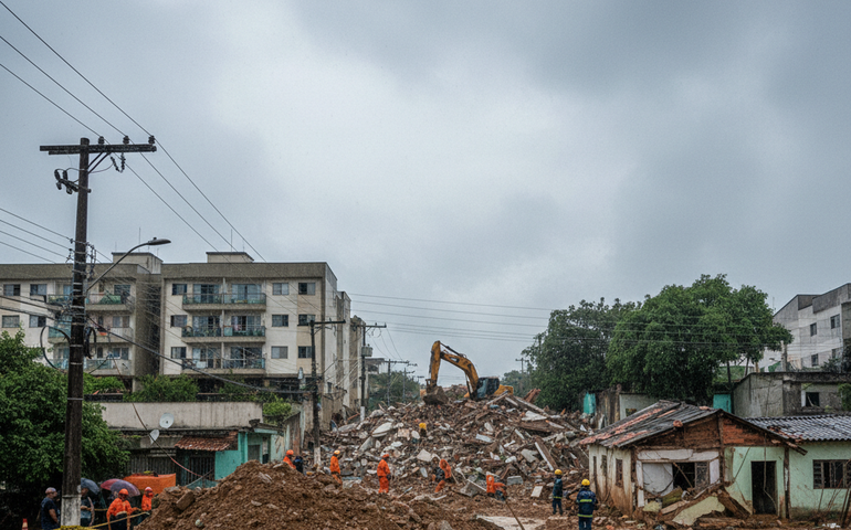 Temporal causa destruição em Juiz de Fora e deixa 15 mortos