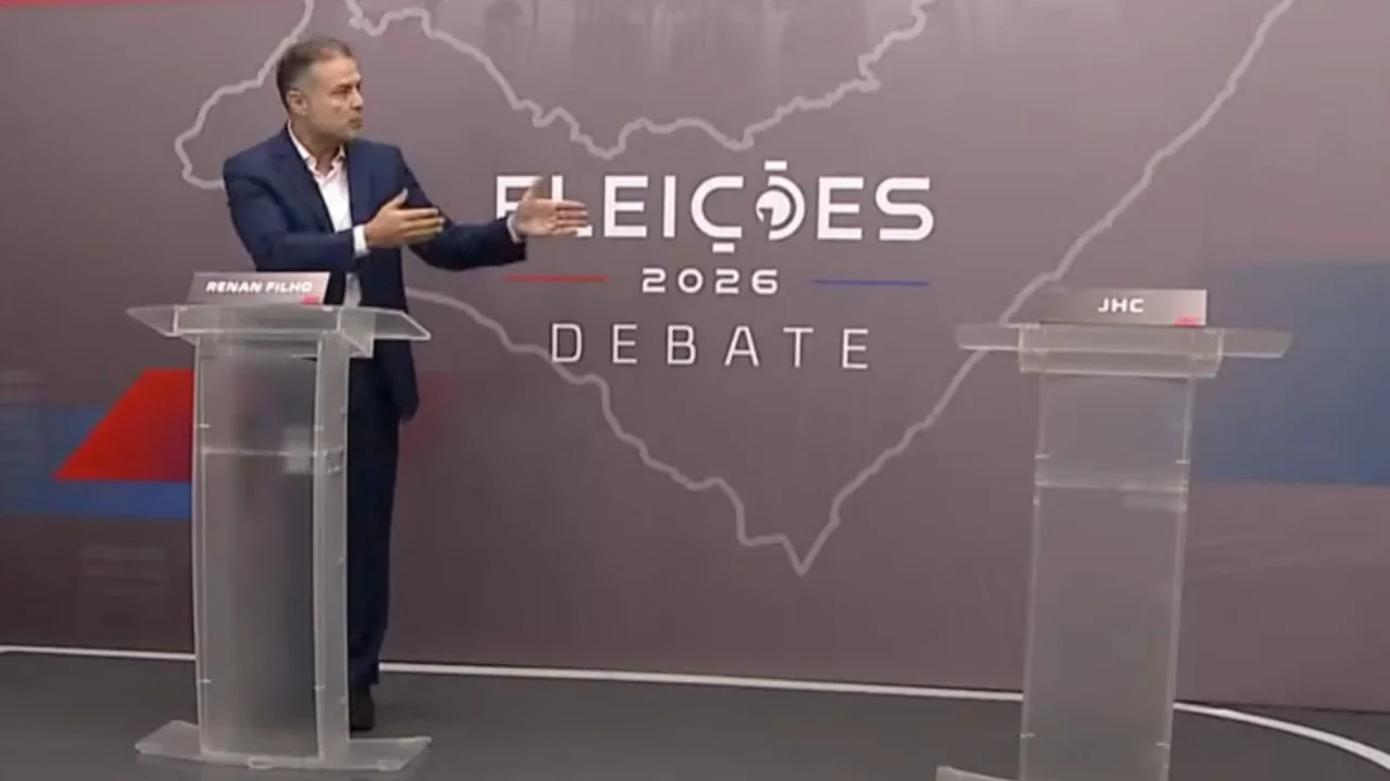 JHC falta a debate para não explicar apreensão de R$ 2 milhões em dinheiro, diz Renan Filho