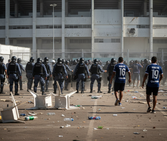 PM pune Mancha Azul após confusão em jogo do CSA no Rei Pelé
