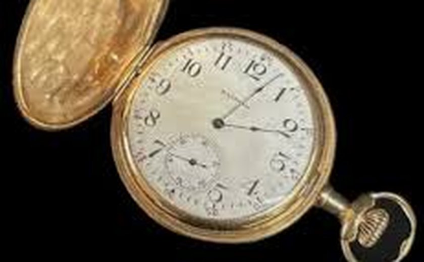 Relógio de ouro do passageiro mais rico do Titanic é vendido por valor recorde de R$ 7 milhões