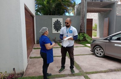 Mais de 1.300 residências da região norte foram visitadas em julho, pelo setor social da Secretaria de Infraestrutura