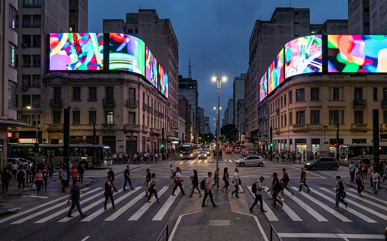 Prefeitura de SP abre consulta pública sobre projeto de 'Times Square'