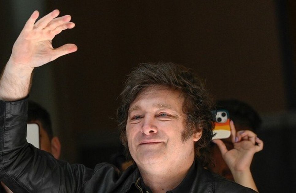 javier-milei-20112023083019557 / Foto: Foto: Luis Robayo/AFP