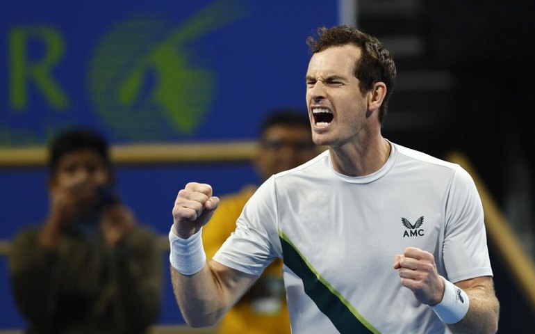 Andy Murray ganha na estreia em Dubai e se torna 5º tenista com 500 vitórias em quadra dura