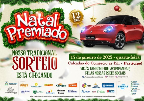Natal Premiado: hoje serão sorteados os ganhadores da maior campanha de prêmios do ano