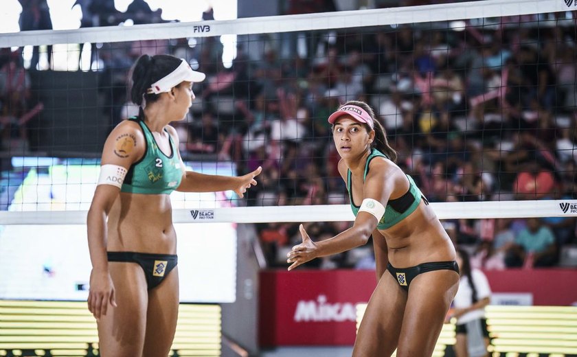 Brasileiras são prata em etapa do Circuito Mundial de vôlei de praia