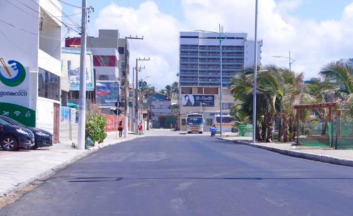 Região na Cruz das Almas está com novo asfalto