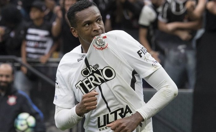 Jô marcou dois gols. Foto: Daniel Augusto Jr./Agência Corinthians